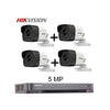 Hikvision Turbo HD DVR (pro) 4ch et 4 Caméras: OUTDOOR 5Mpixel